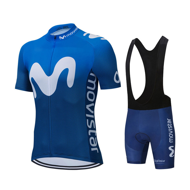 New Summer Movistar Team Cycli - Cycling Gear Brands recension och pris