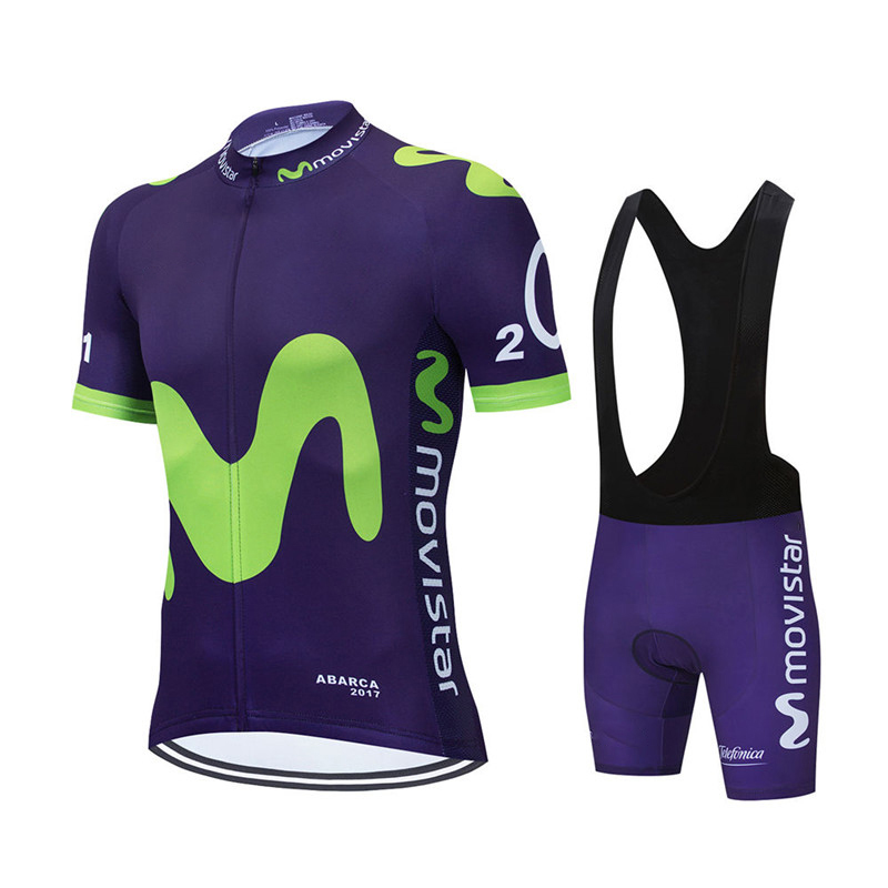 New Summer Movistar Team Cycli - Cycling Gear Brands recension och pris